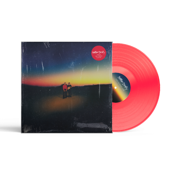 ROLLER DERBY: When The Night Comes - LP (Red transparent) (PRE-ORDER)