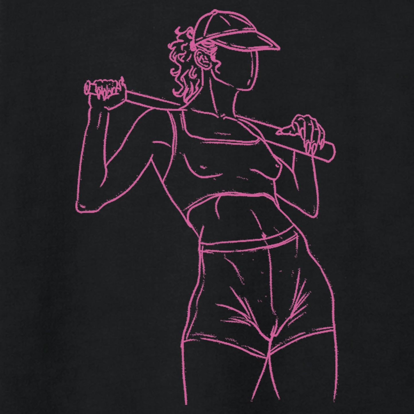 pixxi, T-Shirt, black, unisex
