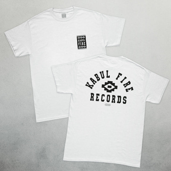 Kabul Fire: "SHIRT" - white/unisex
