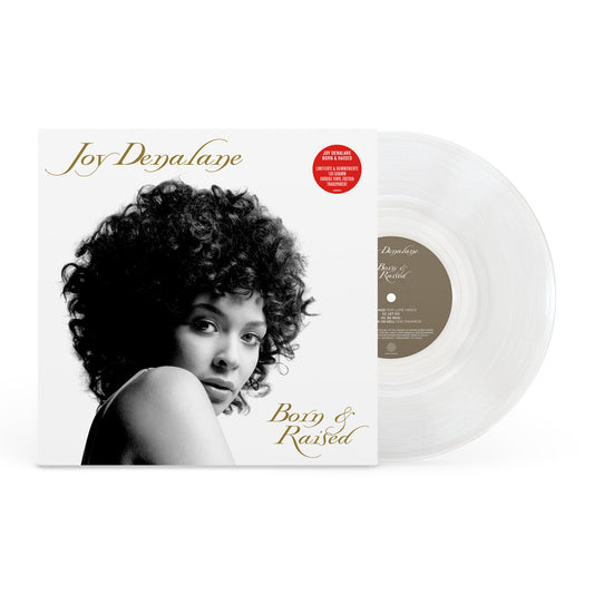 JOY DENALANE: "BORN & RAISED" - Limited Re-Edition 2LP, transparent