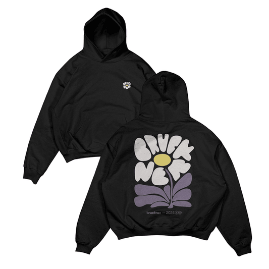 Bruckner Blume Pullover (Schwarz)