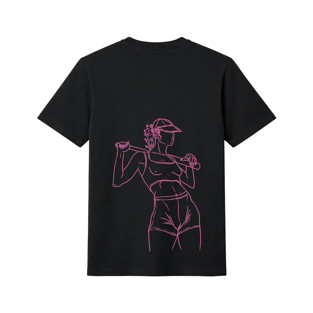 pixxi, T-Shirt, black, unisex