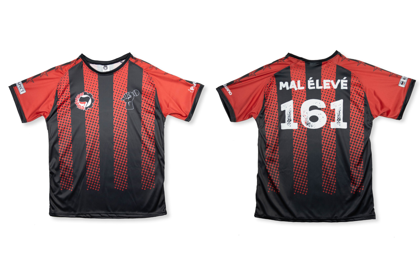 Mal Élevé 161 Trikot Rot/Schwarz